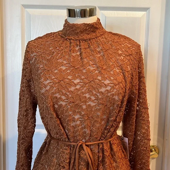 NWT Jessica Simpson Maternity Lacy Mini Dress - Picture 2 of 14